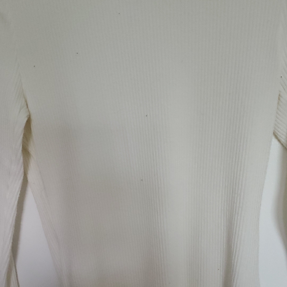 FP Movement by Free People Ivory Ribbed Bodysuit - Picture 4 of 10